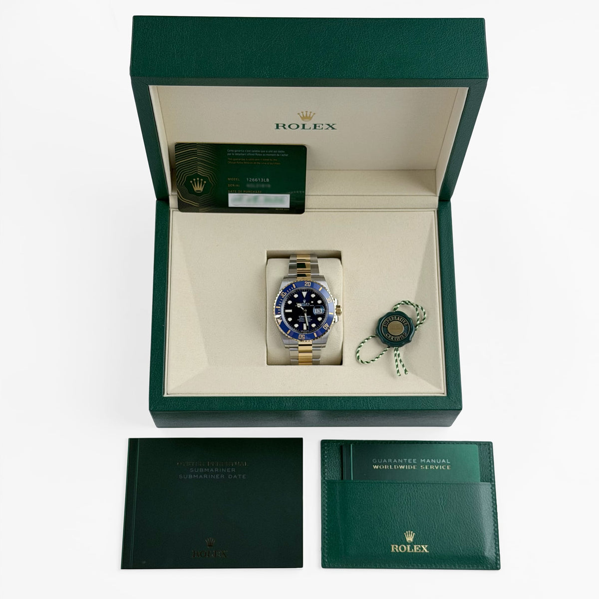 Rolex Submariner Date 126613LB 'Bluesy' Stainless Steel Yellow Gold Blue Dial (2026)