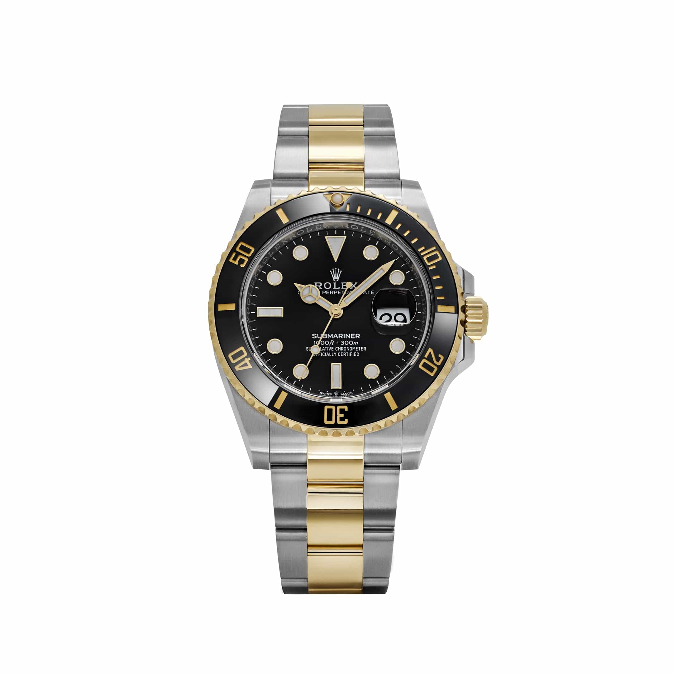 Rolex Submariner Date 126613LN Stainless Steel Yellow Gold Black Dial (2024)