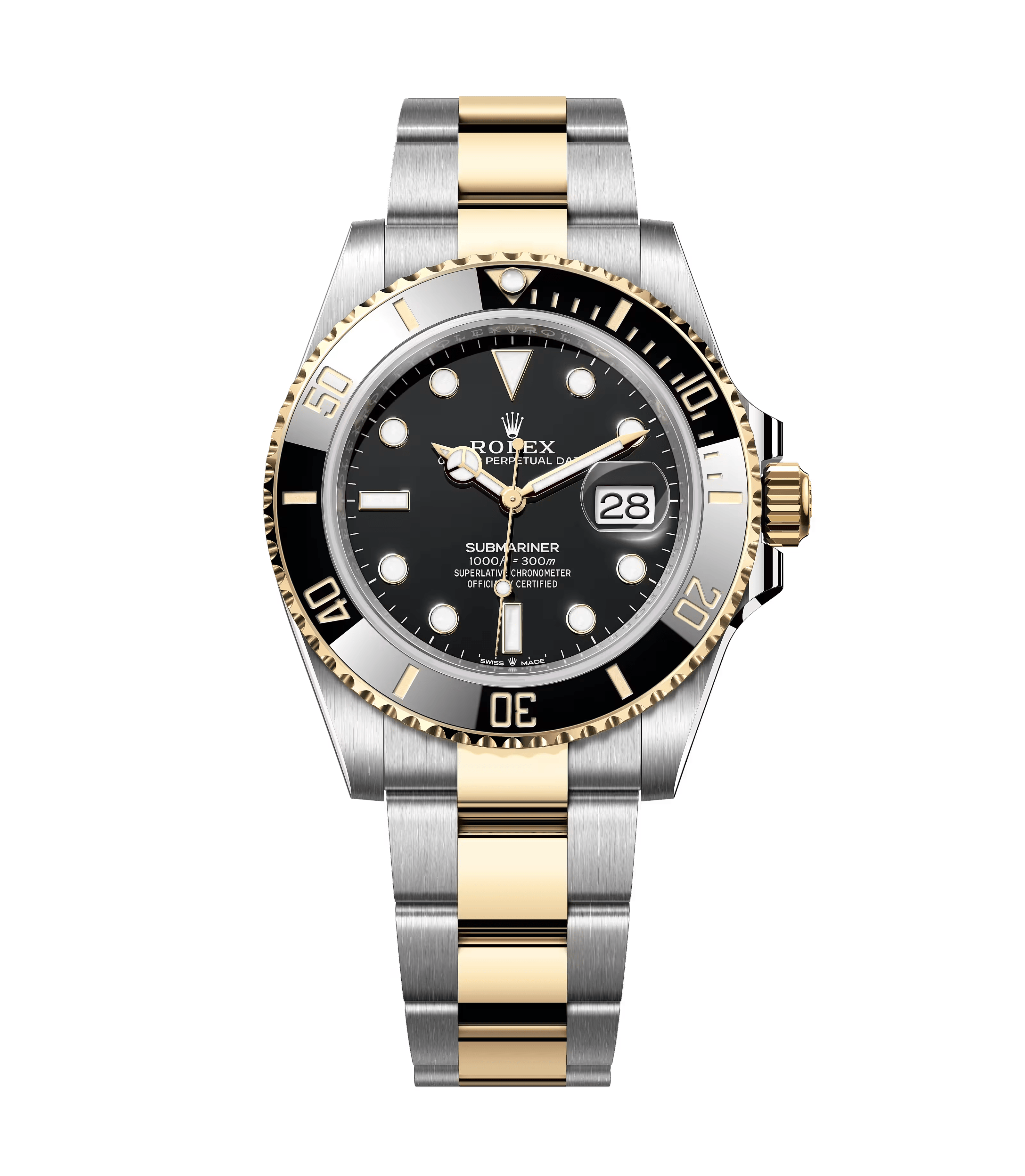 Rolex Submariner Date 126613LN Stainless Steel Yellow Gold Black Dial (2025)