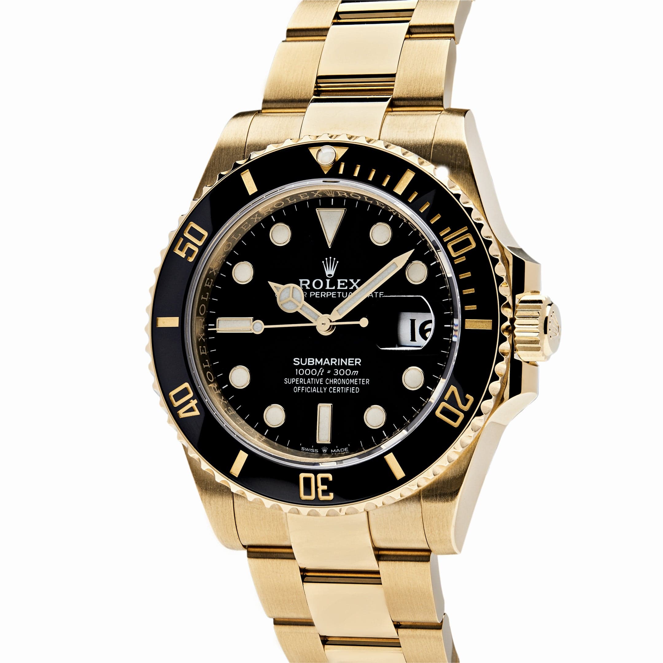 Rolex Submariner Date 126618LN Yellow Gold Black Dial (2022)