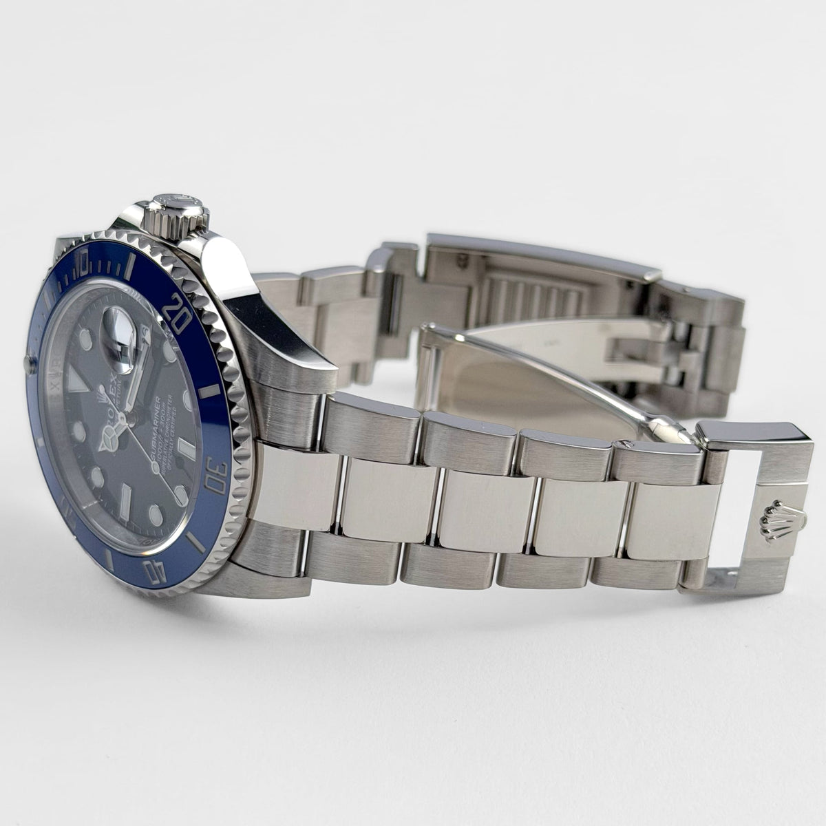 Rolex Submariner Date 126619LB 'Cookie Monster' White Gold Black Dial Blue Bezel