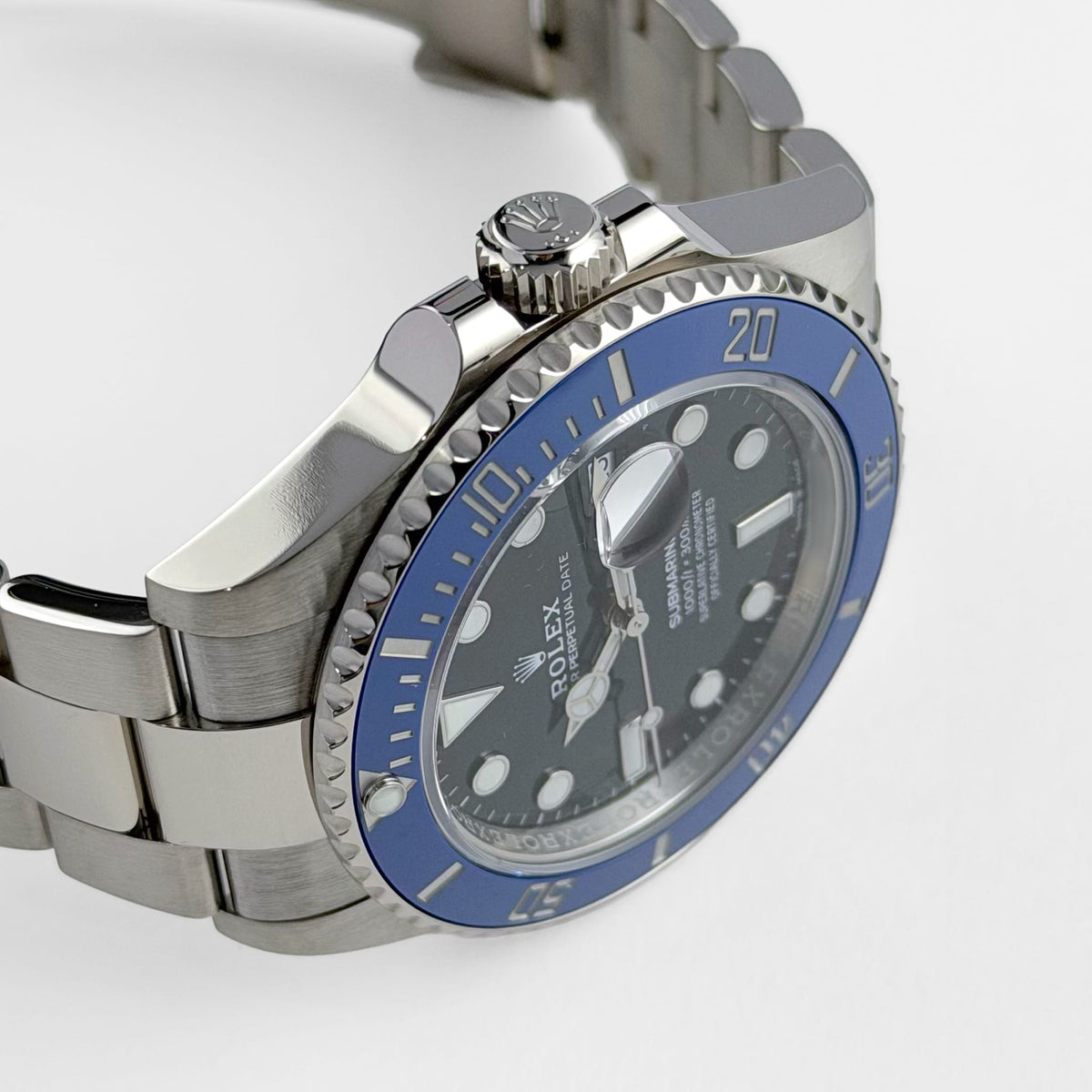 Rolex Submariner Date 126619LB 'Cookie Monster' White Gold Black Dial Blue Bezel