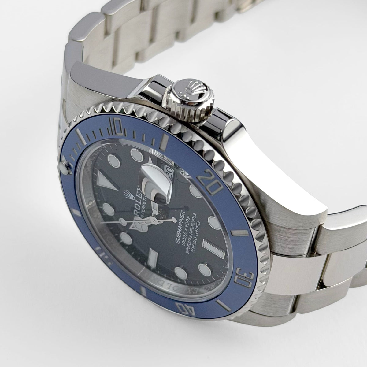 Rolex Submariner Date 126619LB 'Cookie Monster' White Gold Black Dial Blue Bezel