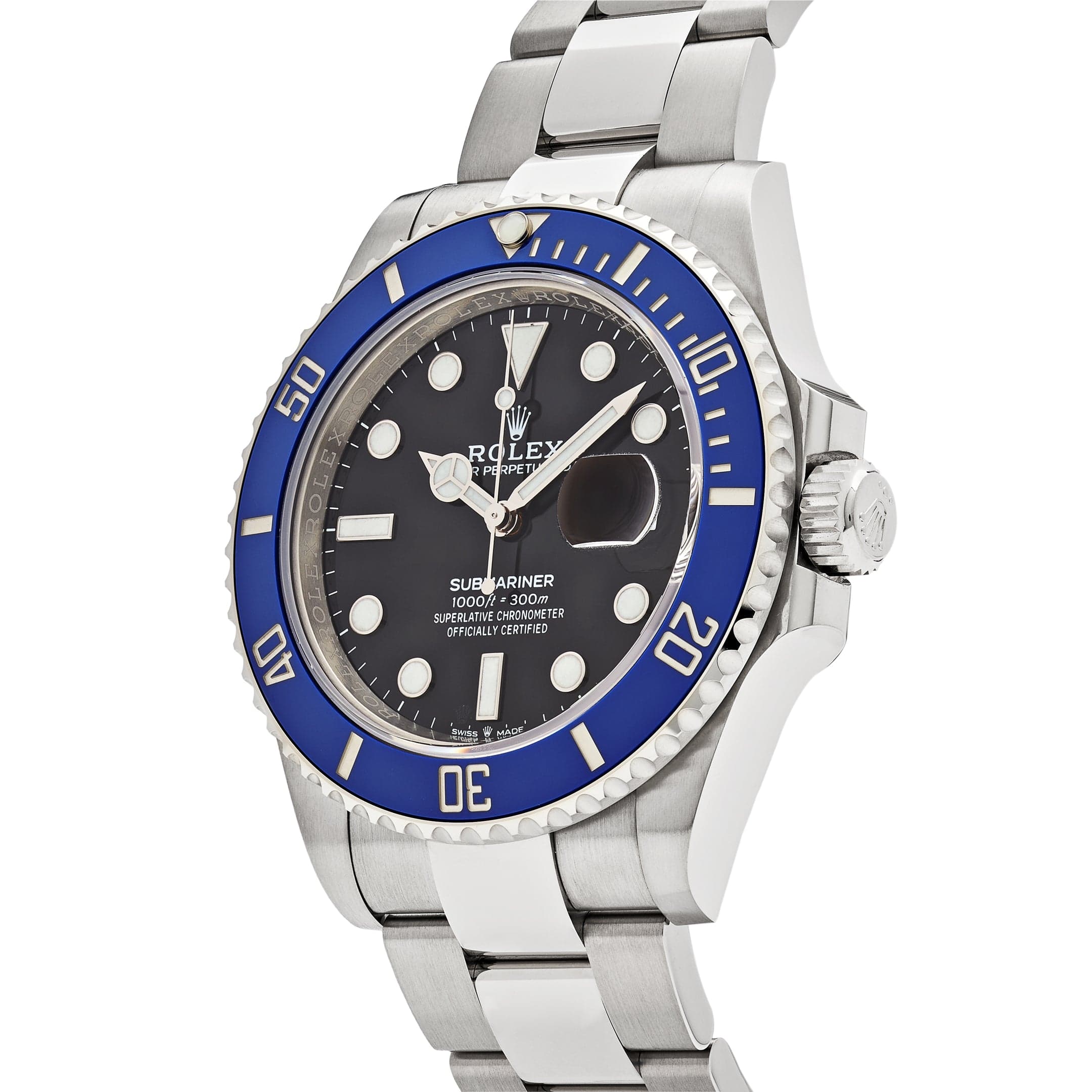 Rolex Submariner Date 126619LB White Gold Black Dial Blue Bezel (2021)