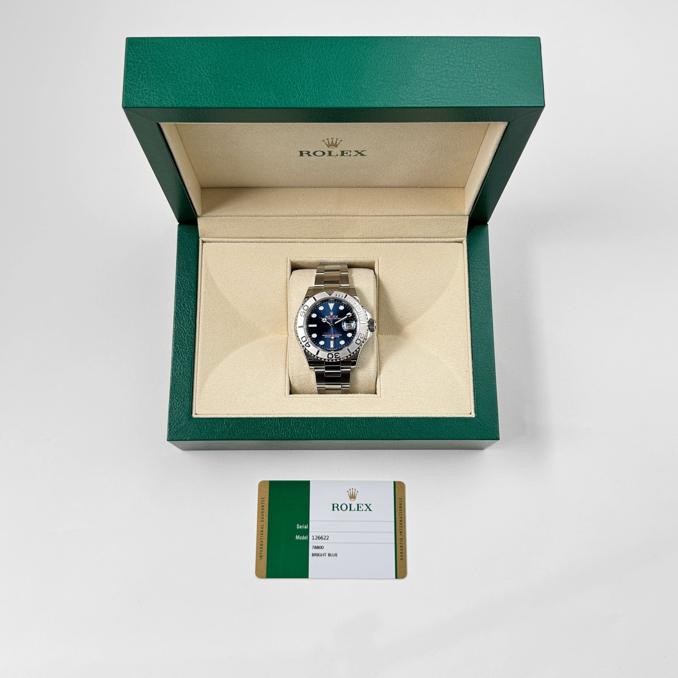Rolex Yacht-Master 126622 Stainless Steel Blue Dial (2020)