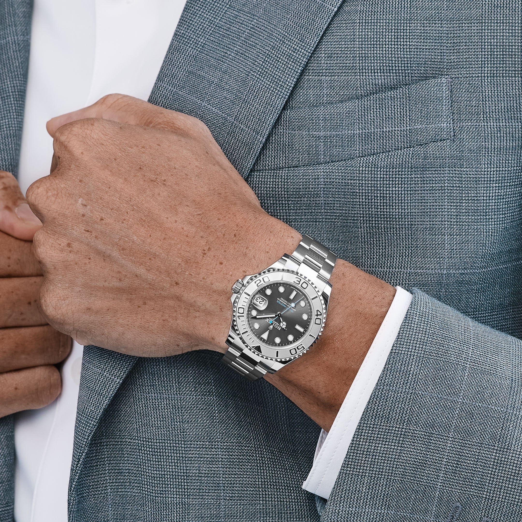 Rolex Yacht-Master 37 268622 Stainless Steel/Platinum Rhodium Dial (2022)