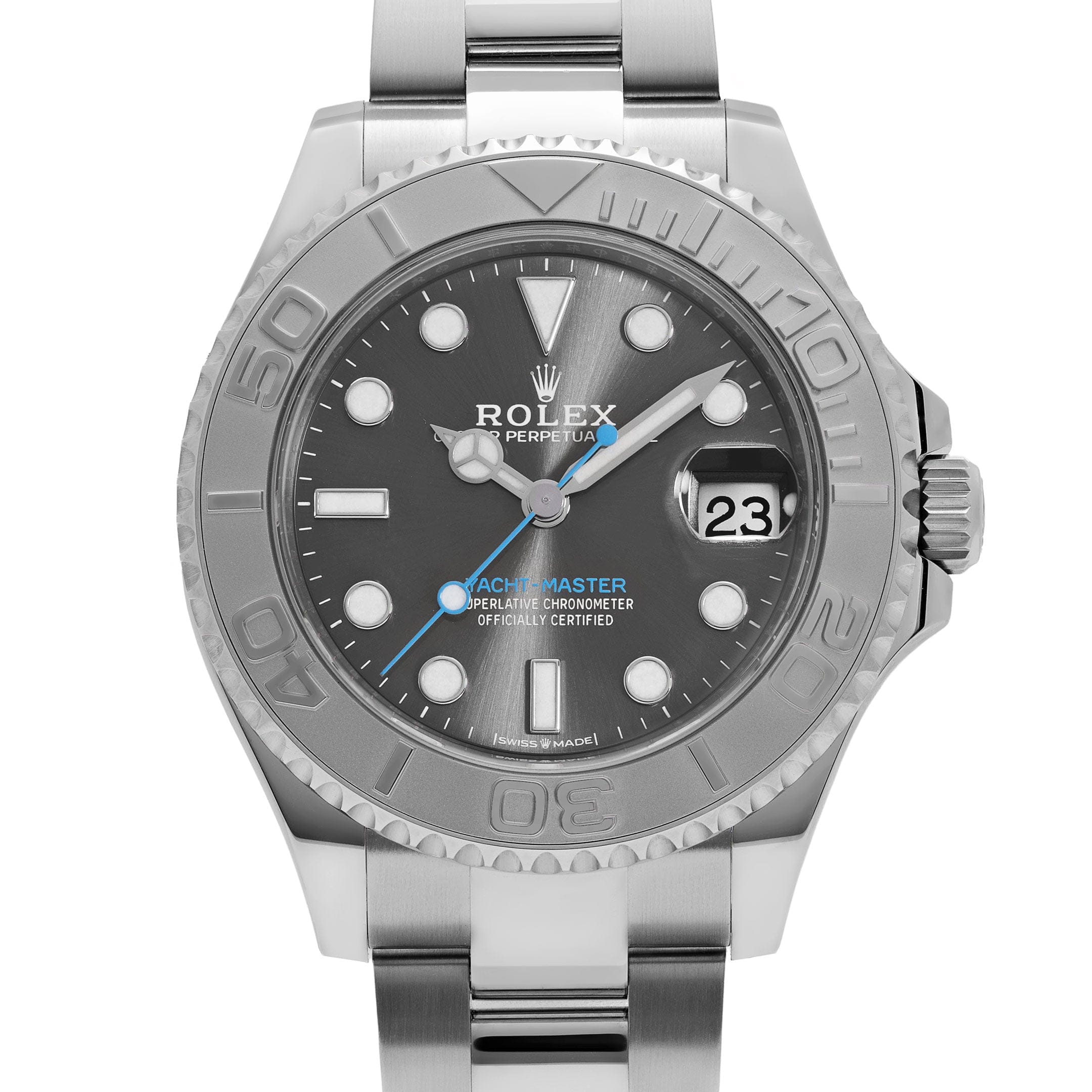 Rolex Yacht-Master 37 268622 Stainless Steel/Platinum Rhodium Dial (2022)