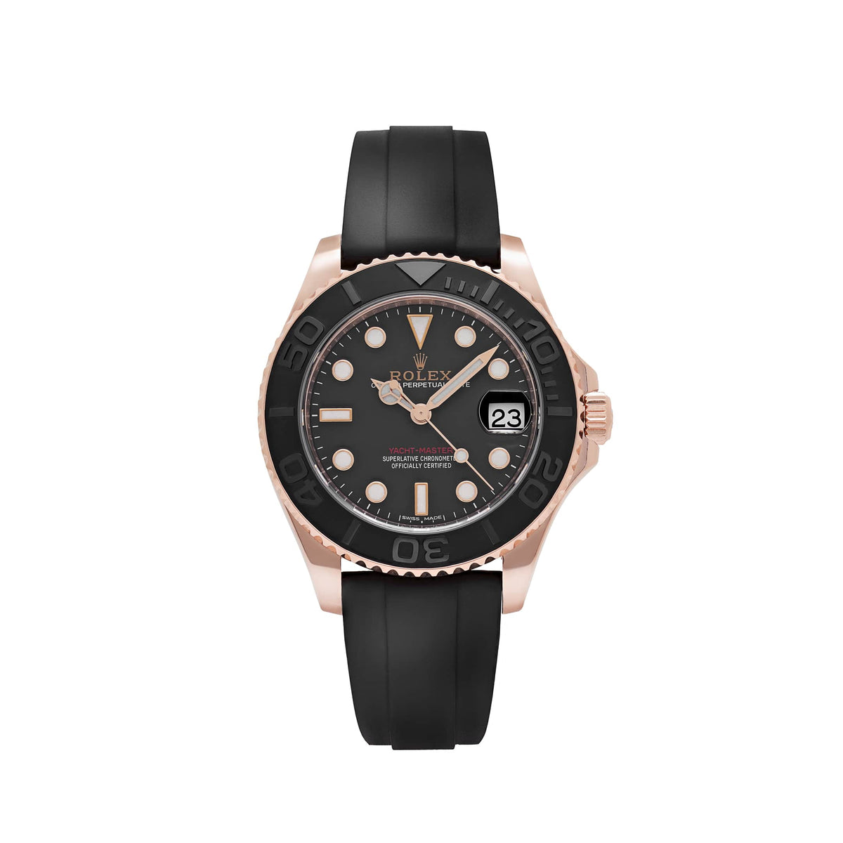 Rolex Yacht-Master 37 268655 Rose Gold Black Dial (2017)