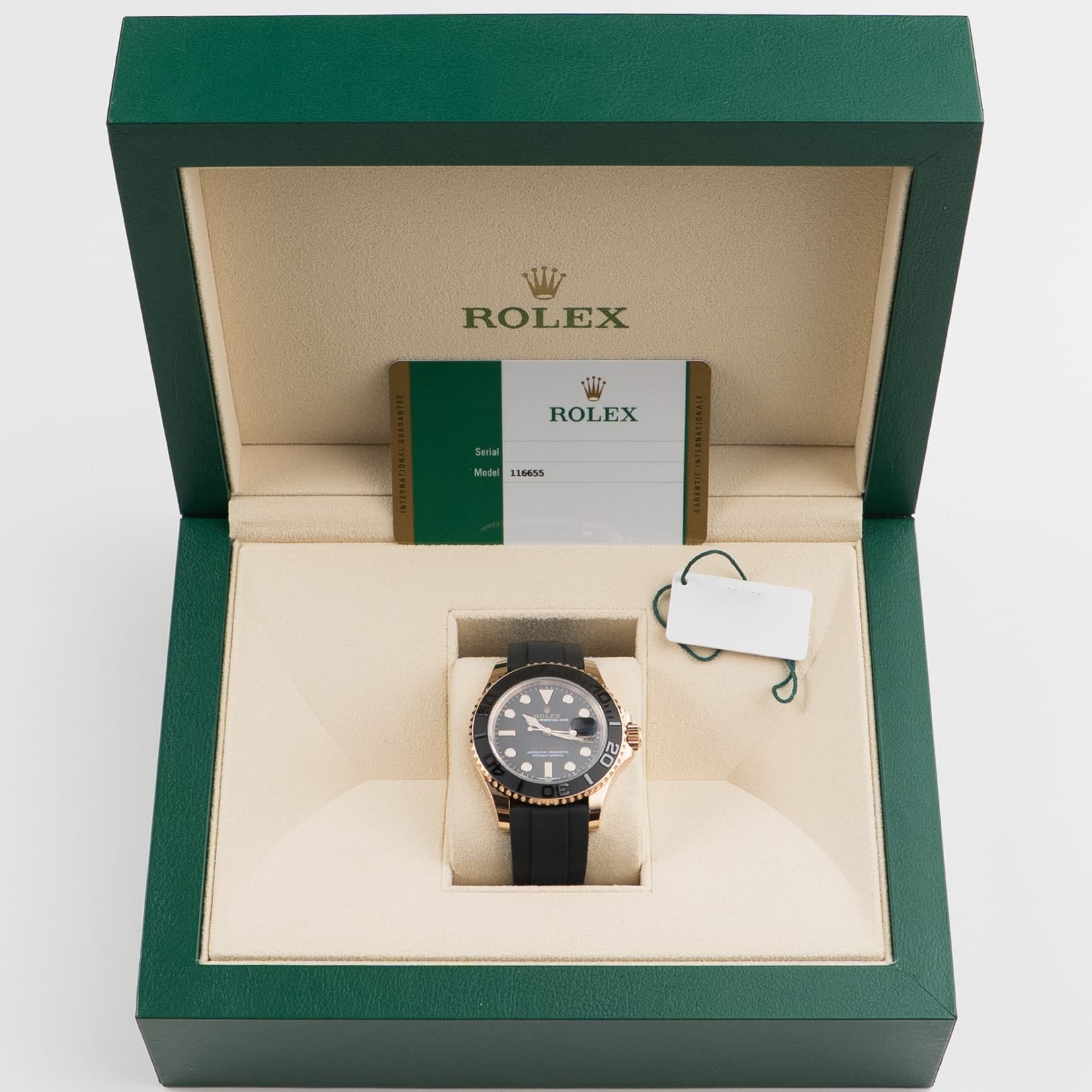 Rolex Yacht-Master 40 116655 Rose Gold Black Dial (2019)