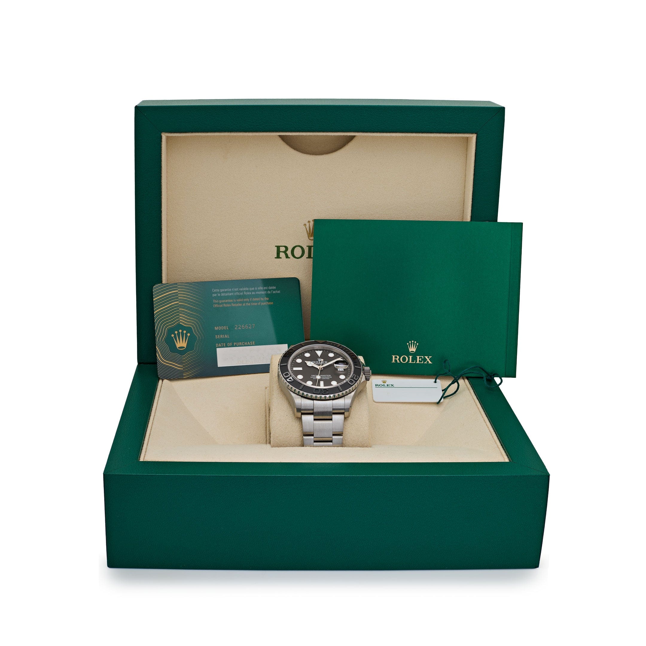 Rolex Yacht-Master 42 226627 RLX Titanium Black Dial (2025)