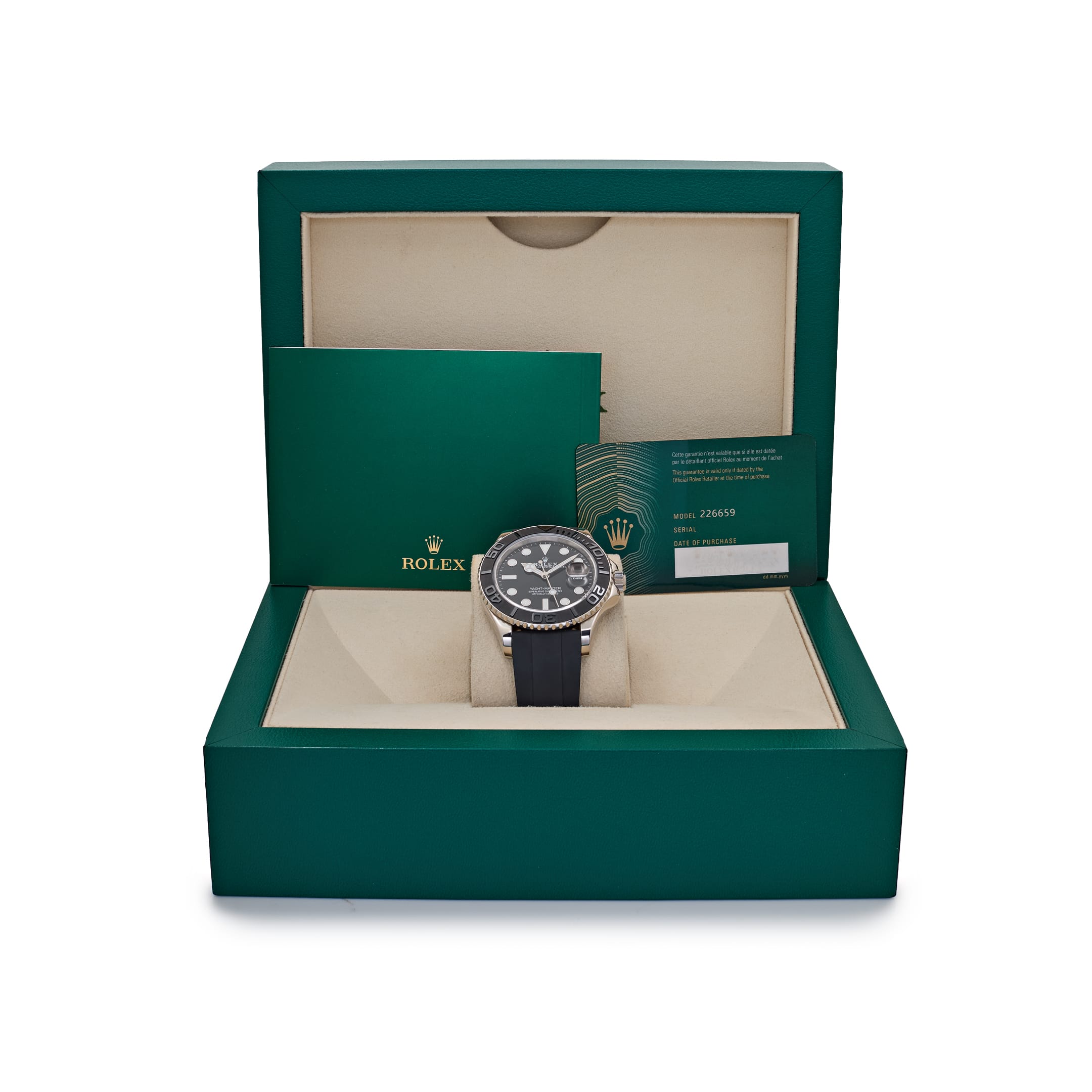 Rolex Yacht-Master 42 226659 White Gold Black Dial (2023)