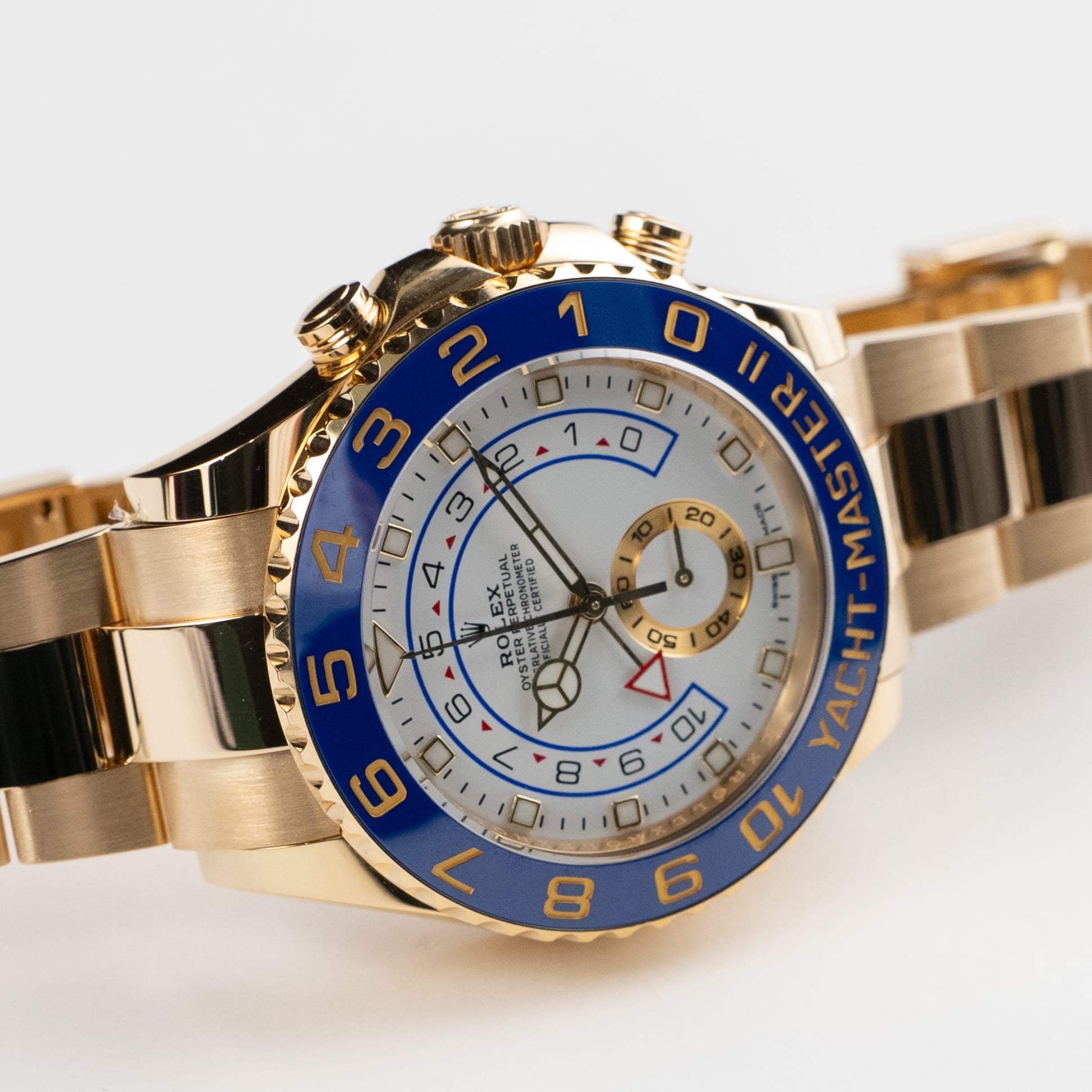 Rolex Yacht-Master II 116688 Yellow Gold White Dial (2022)