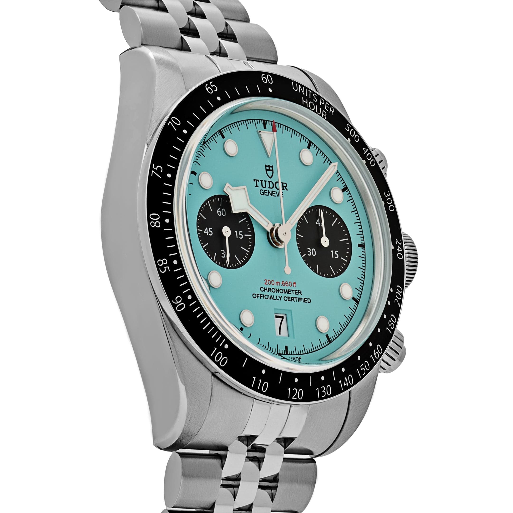 Tudor Black Bay Chrono 79360N-0024 Stainless Steel Turquoise Dial