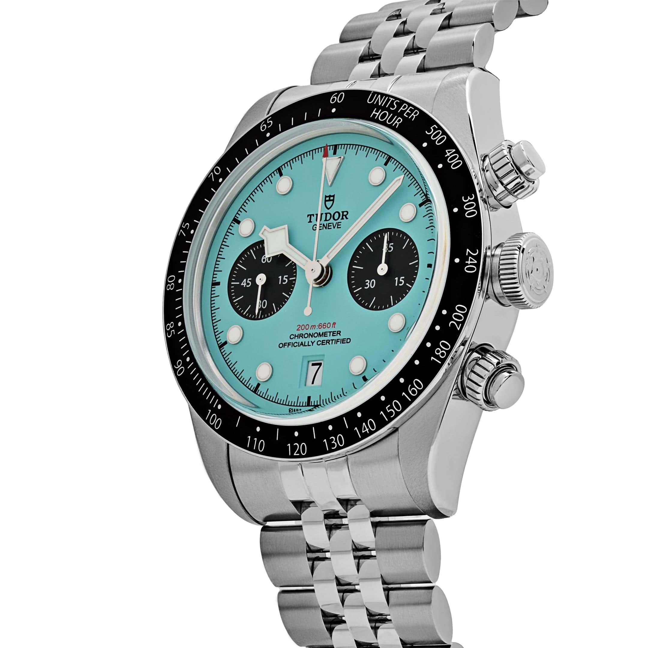 Tudor Black Bay Chrono 79360N-0024 Stainless Steel Turquoise Dial