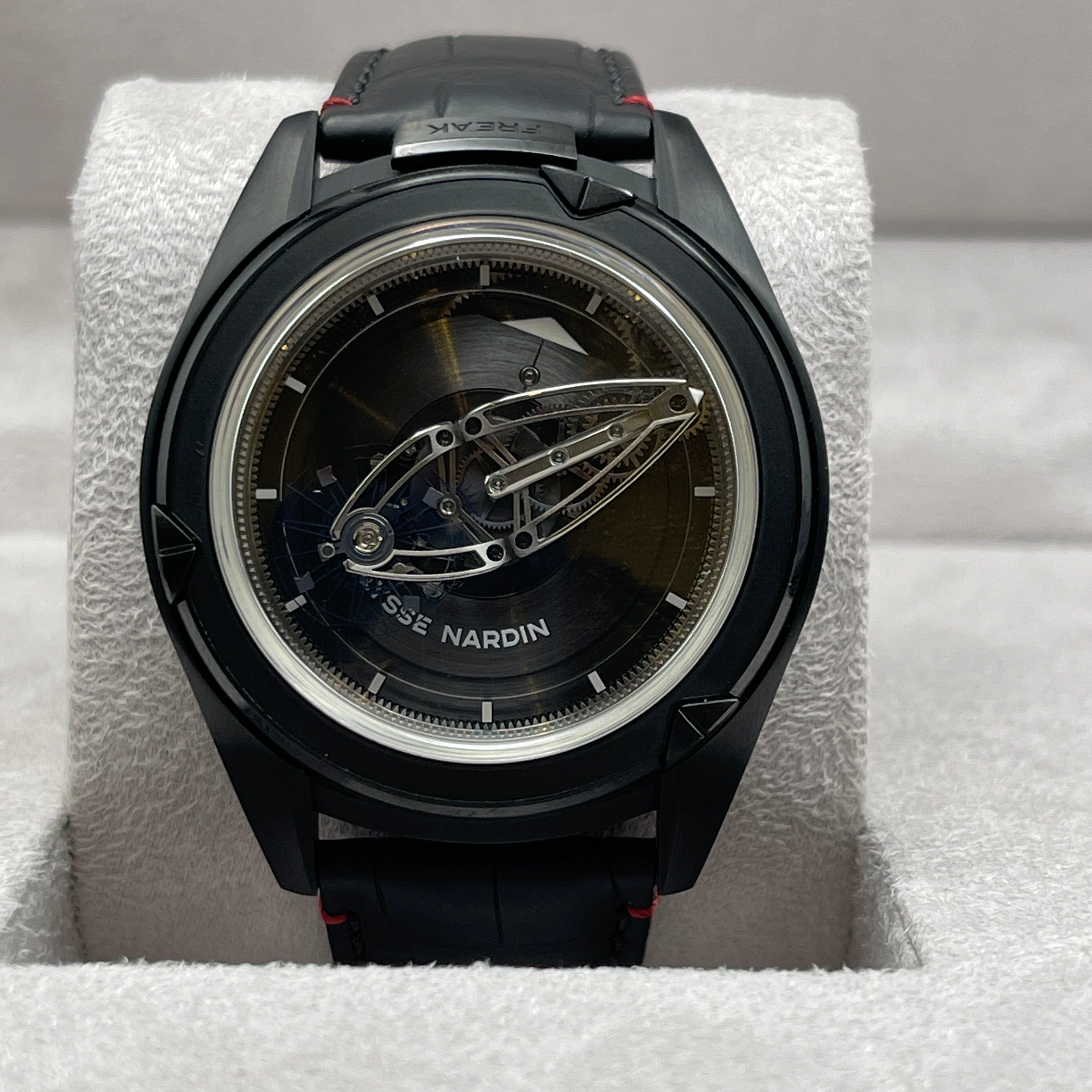 Luxury Watch Ulysse Nardin 2503-250 Black Freak Vision Titanium Wrist Aficionado