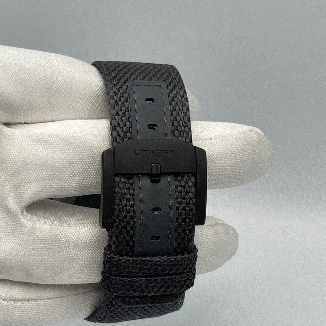 Luxury Watch Urwerk 100 SpaceTime GunMetal UR 100 GM Wrist Aficionado