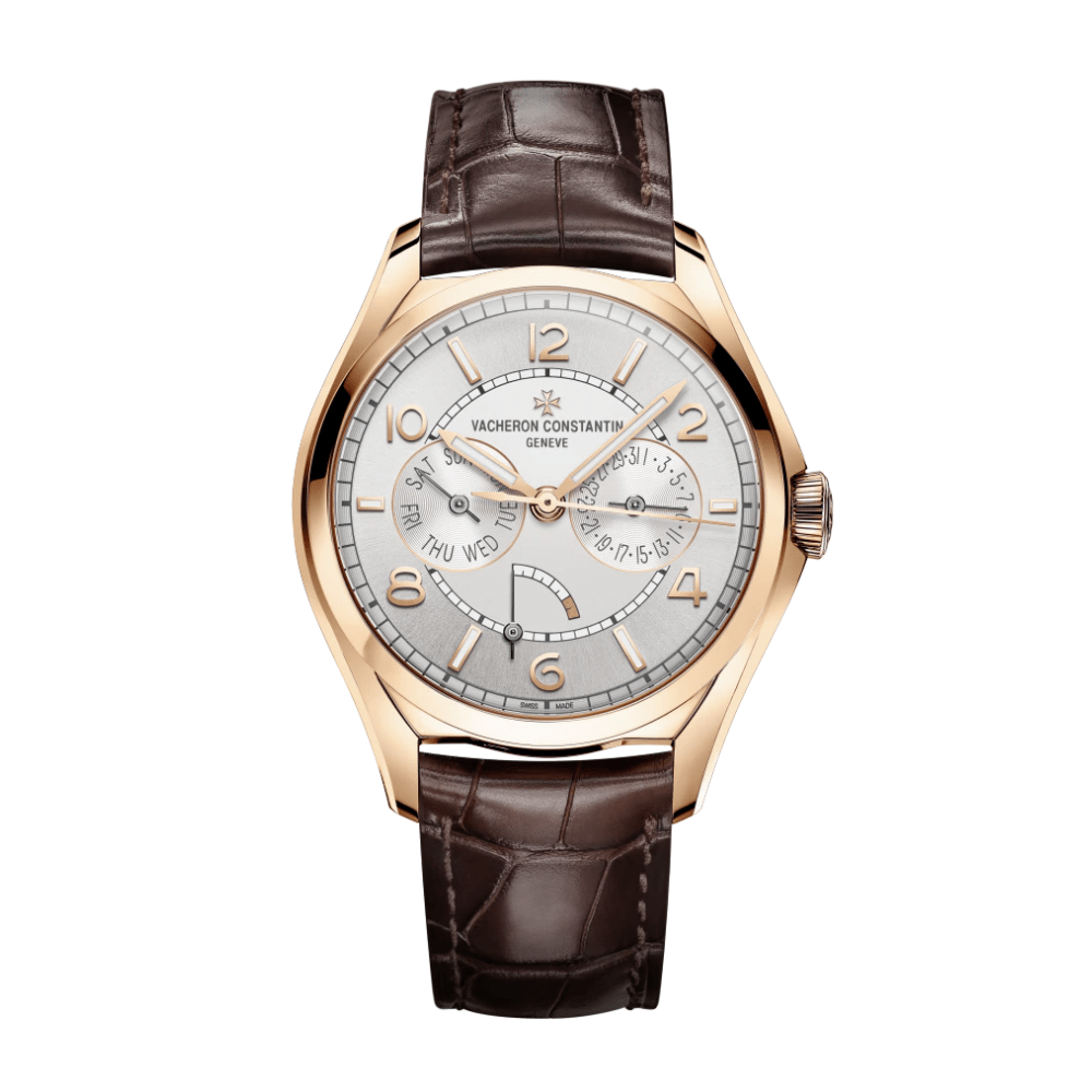 Vacheron Constantin Fifty-Six Day Date Rose Gold Silver Dial 4400E/000R-B436 Wrist Aficionado