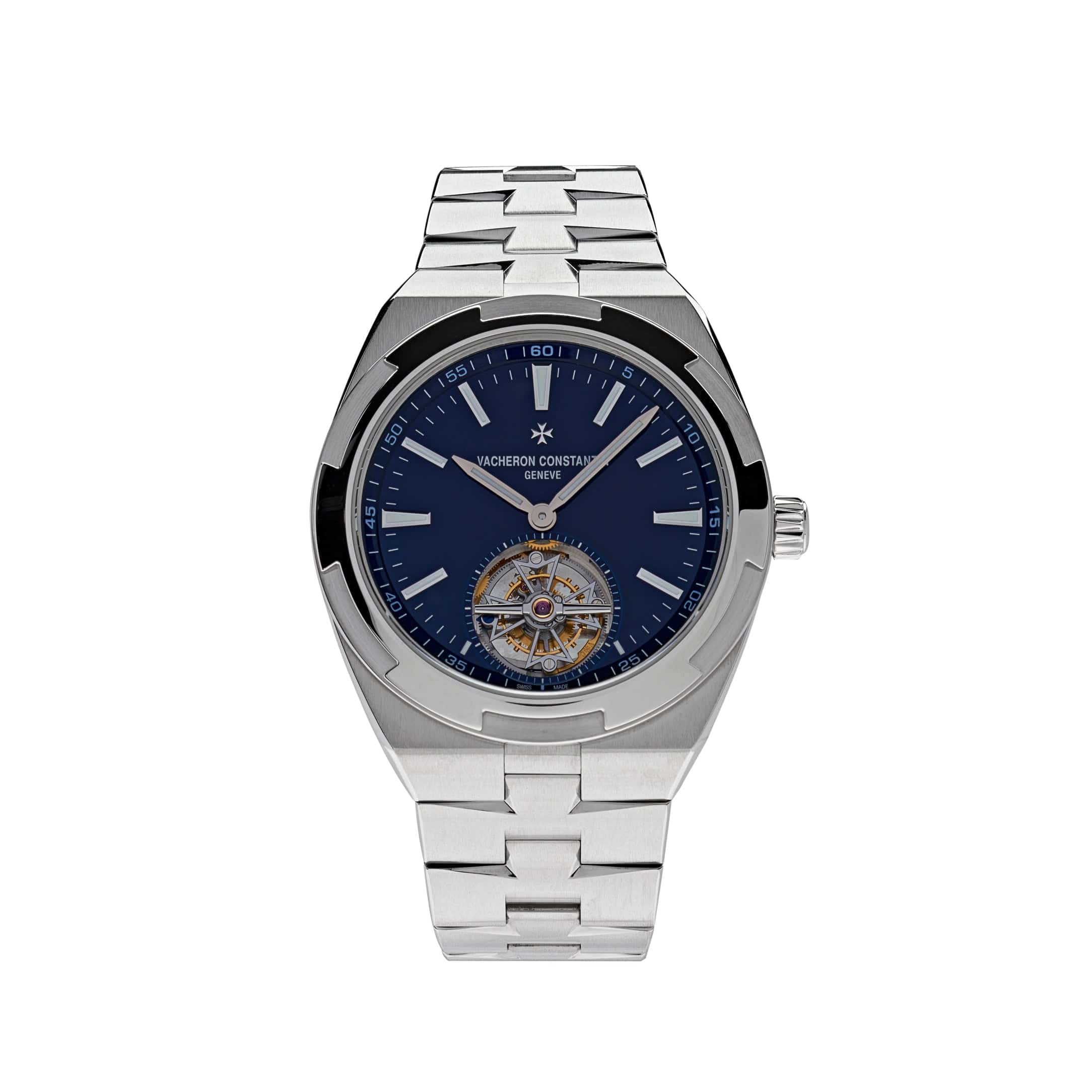 Vacheron Constantin Overseas Tourbillon Stainless Steel 6000V/110A-B544 Wrist Aficionado