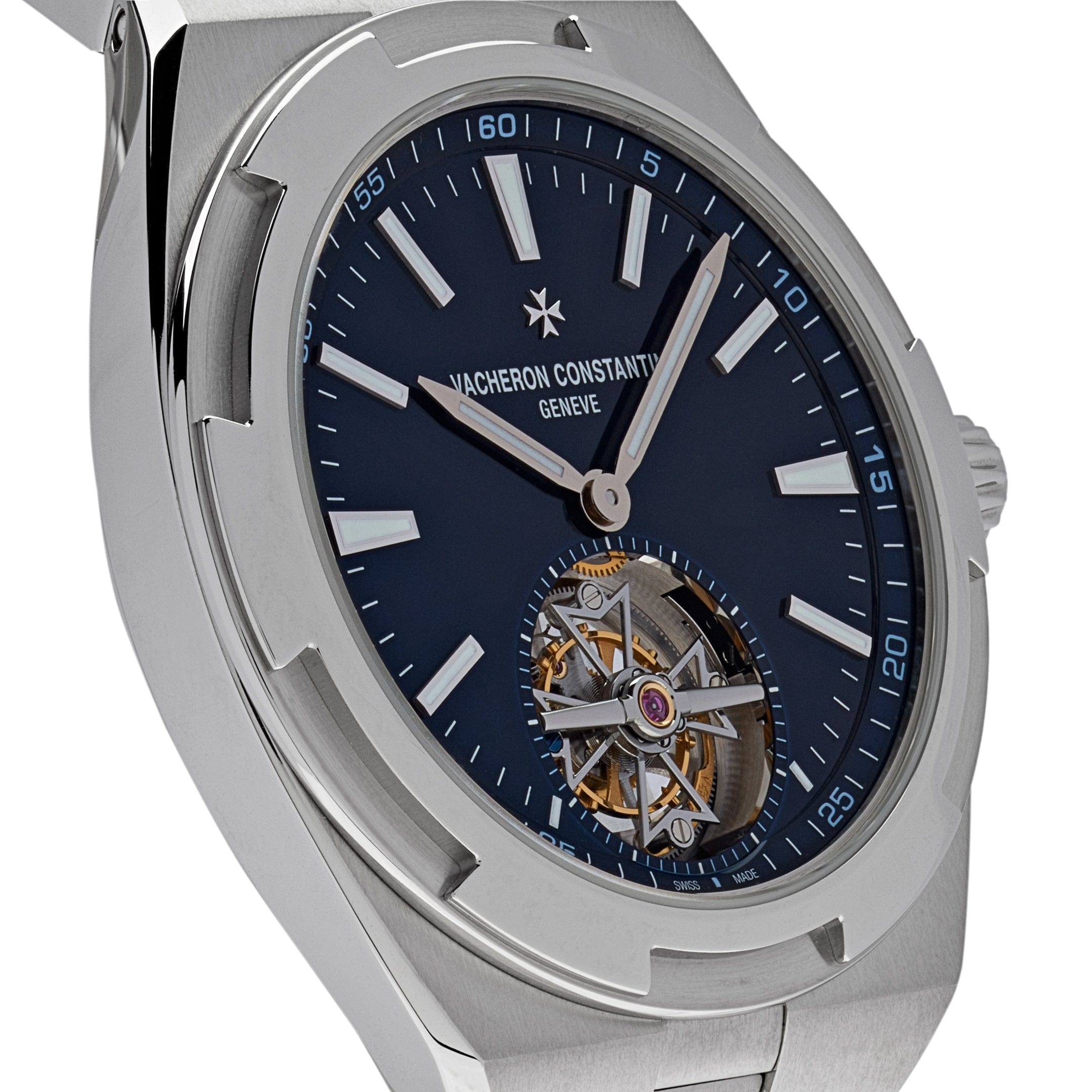 Vacheron Constantin Overseas Tourbillon Stainless Steel 6000V/110A-B544 Wrist Aficionado