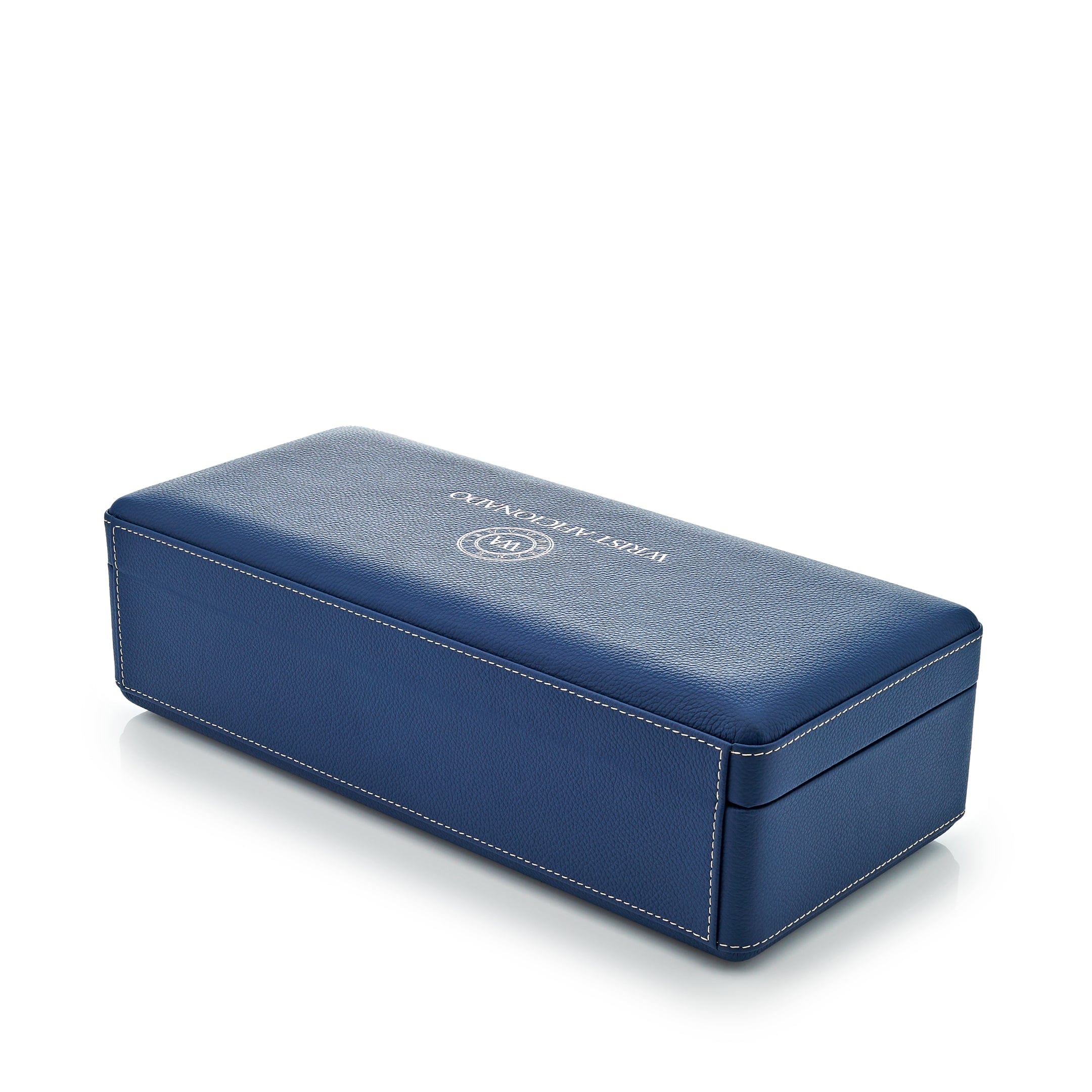 Watch cases Copy of Scatola Del Tempo Valigetta Full-Grain Leather 8-Piece Travel Watch Case Wrist Aficionado