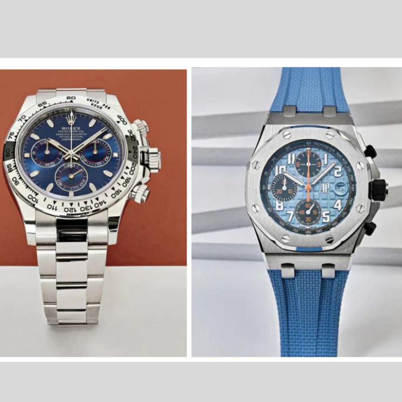 A Comparison of the Audemars Piguet Royal Oak Chronograph and the Rolex Daytona