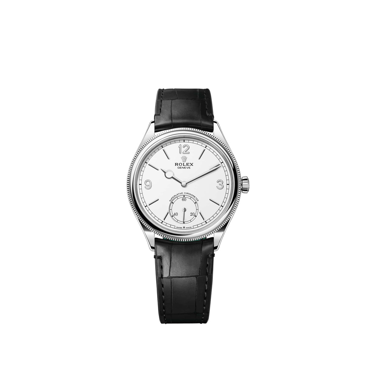 Rolex Perpetual 1908 52509 White Gold White Dial Divided Bezel (2026)