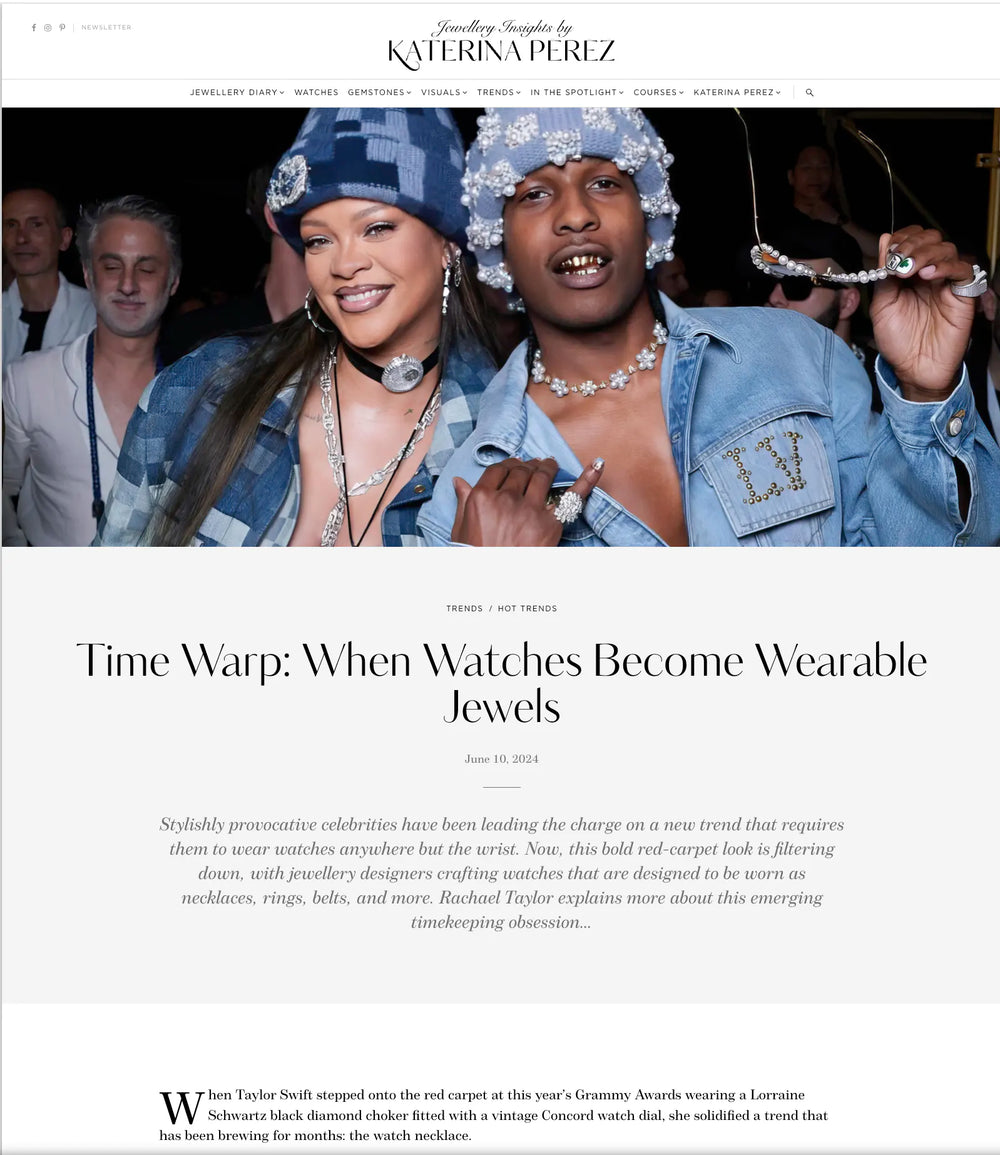 Time Warp: When Watches Become Wearable Jewels