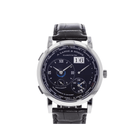 A. Lange & Söhne 136.029 Lange 1 Time Zone White Gold Black Dial (2021)