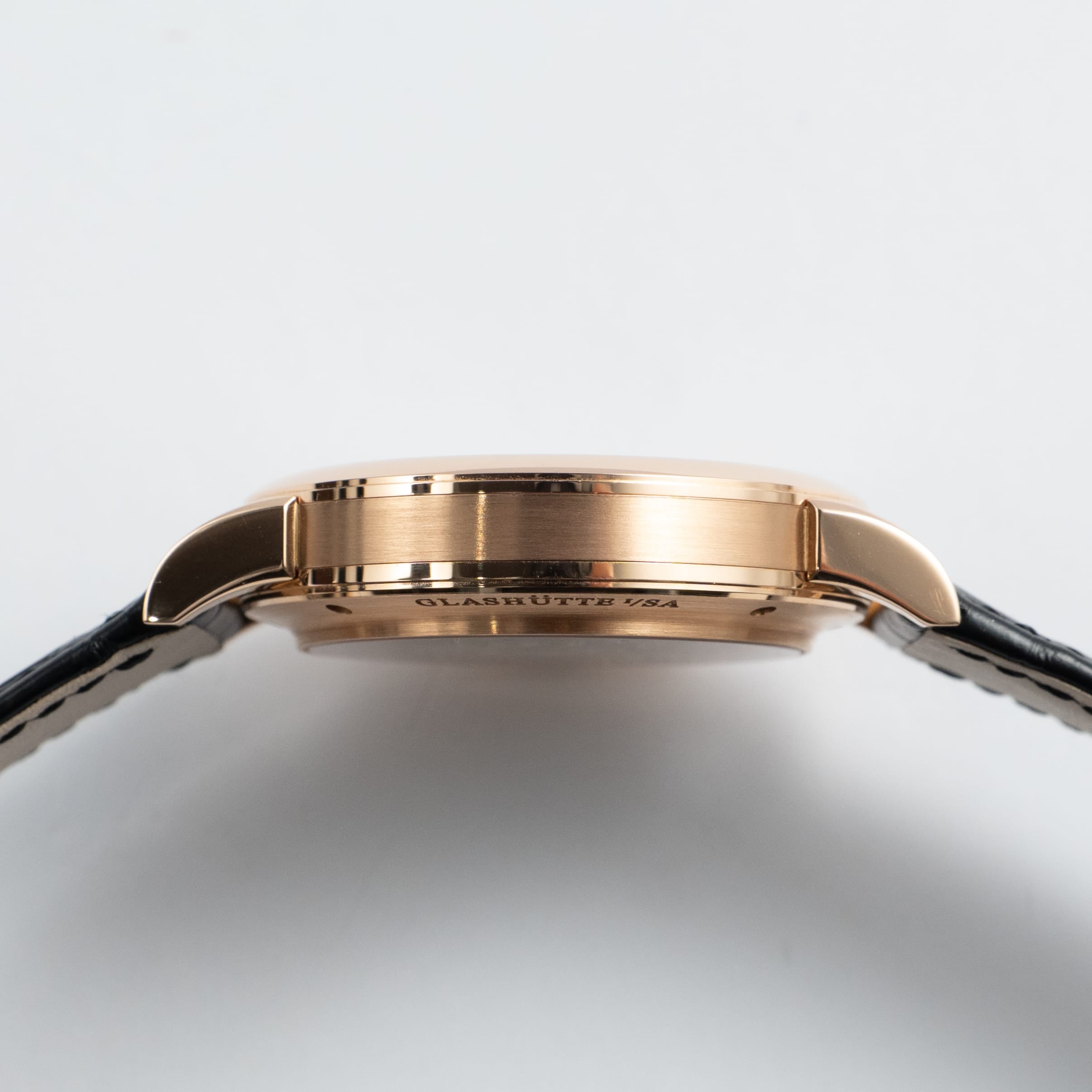 A. Lange & Söhne 1815 Chronograph 414.031 Rose Gold Black Dial