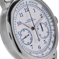 Thumbnail for A. Lange & Söhne 1815 Chronograph White Gold Silver Dial 414.026 Wrist Aficionado