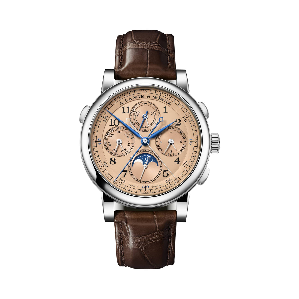 A. Lange & Söhne 1815 Rattrapante Perpetual Calendar 421.056FE White Gold Salmon Dial Limited Edition of 100 (2026)