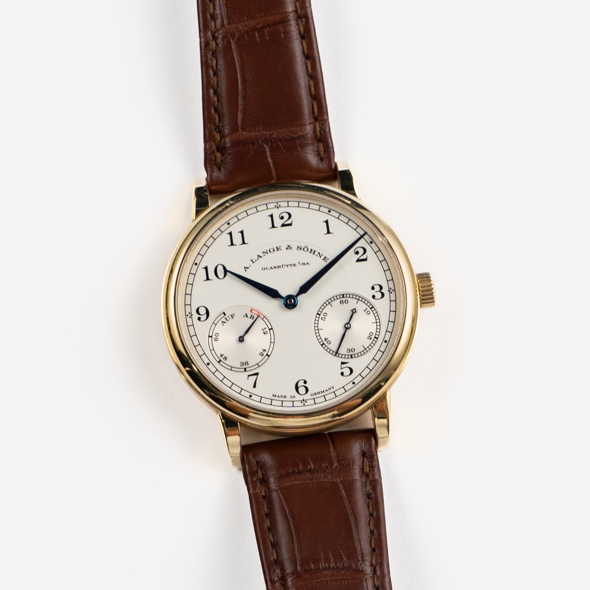 A. Lange & Söhne 1815 UP/DOWN 234.021 Yellow Gold White Dial (2025)