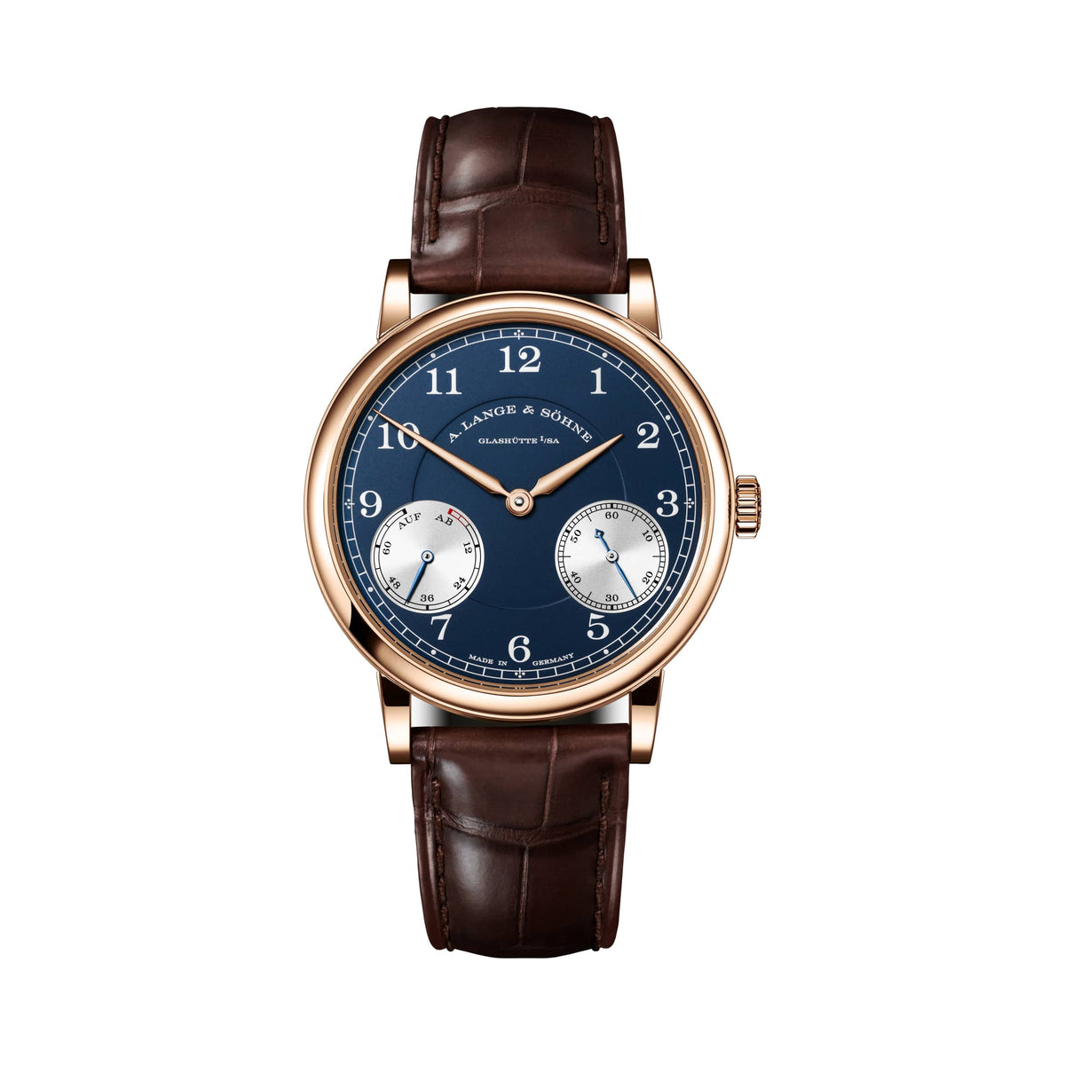 A. Lange & Söhne 1815 Up/Down 37.5mm 244.037 Rose Gold Blue Dial Limited Edition of 300 (2026)