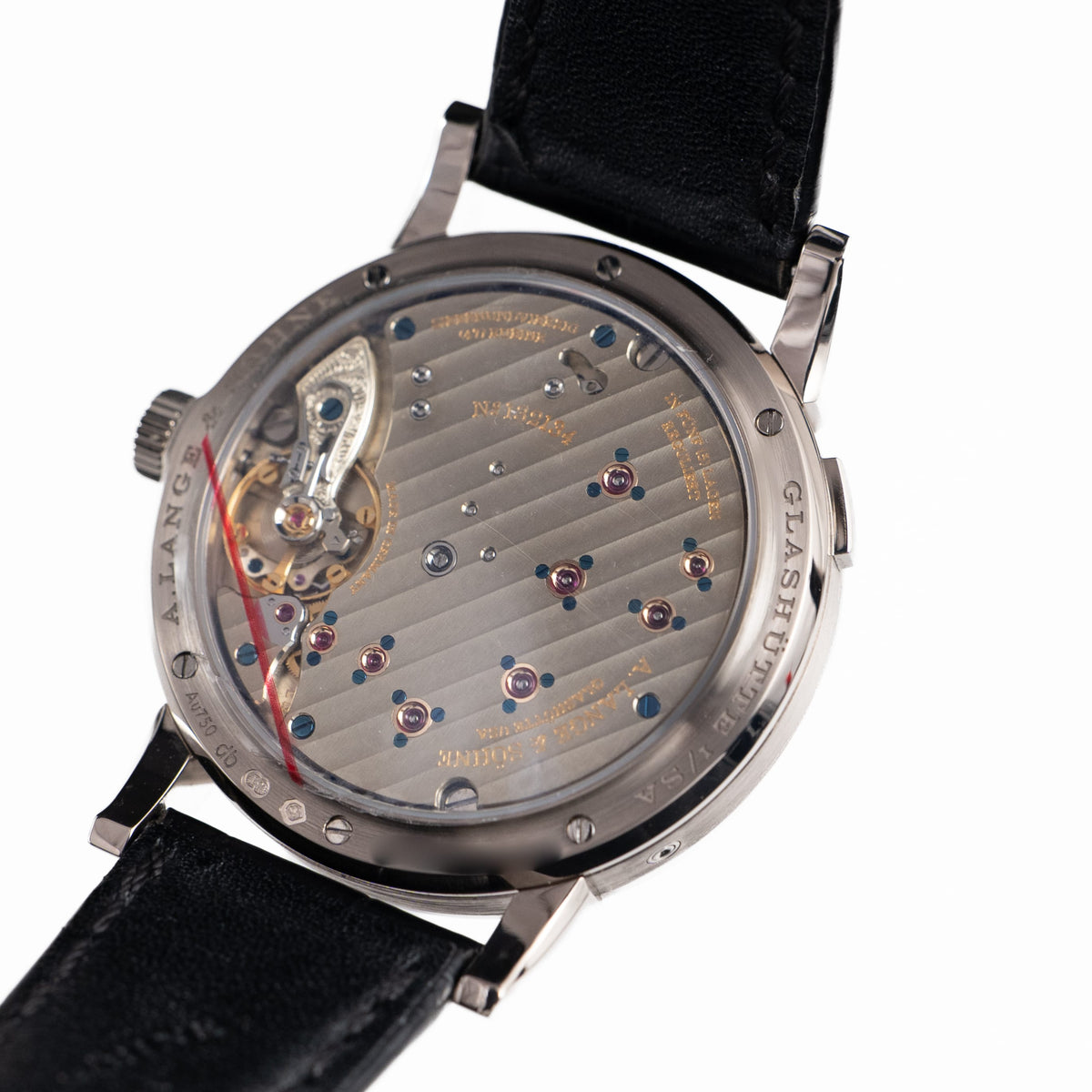 A. Lange & Söhne 192.029 Lange 1 Moon Phase White Gold Black Dial (2020)