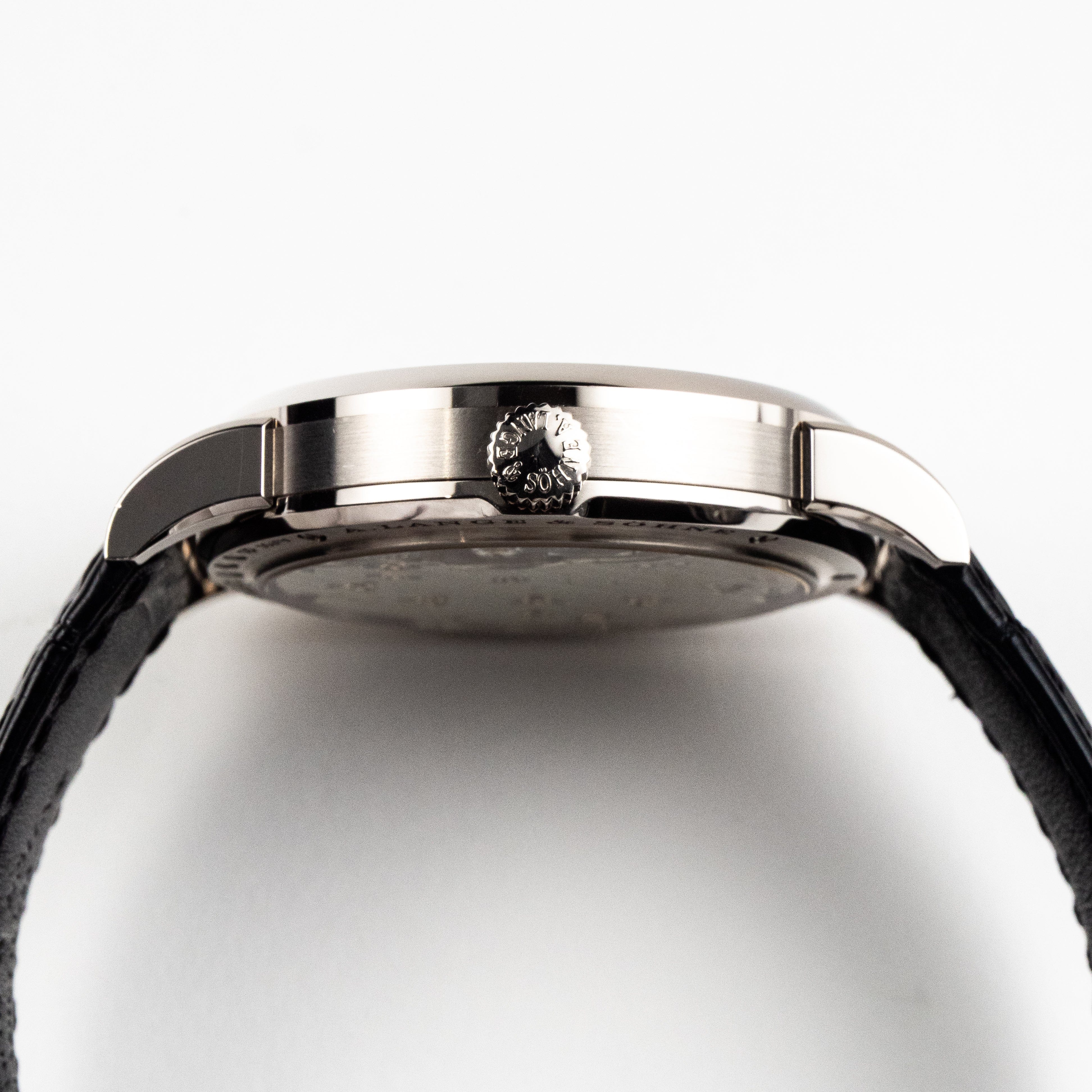 A. Lange & Söhne 192.029 Lange 1 Moon Phase White Gold Black Dial (2023)