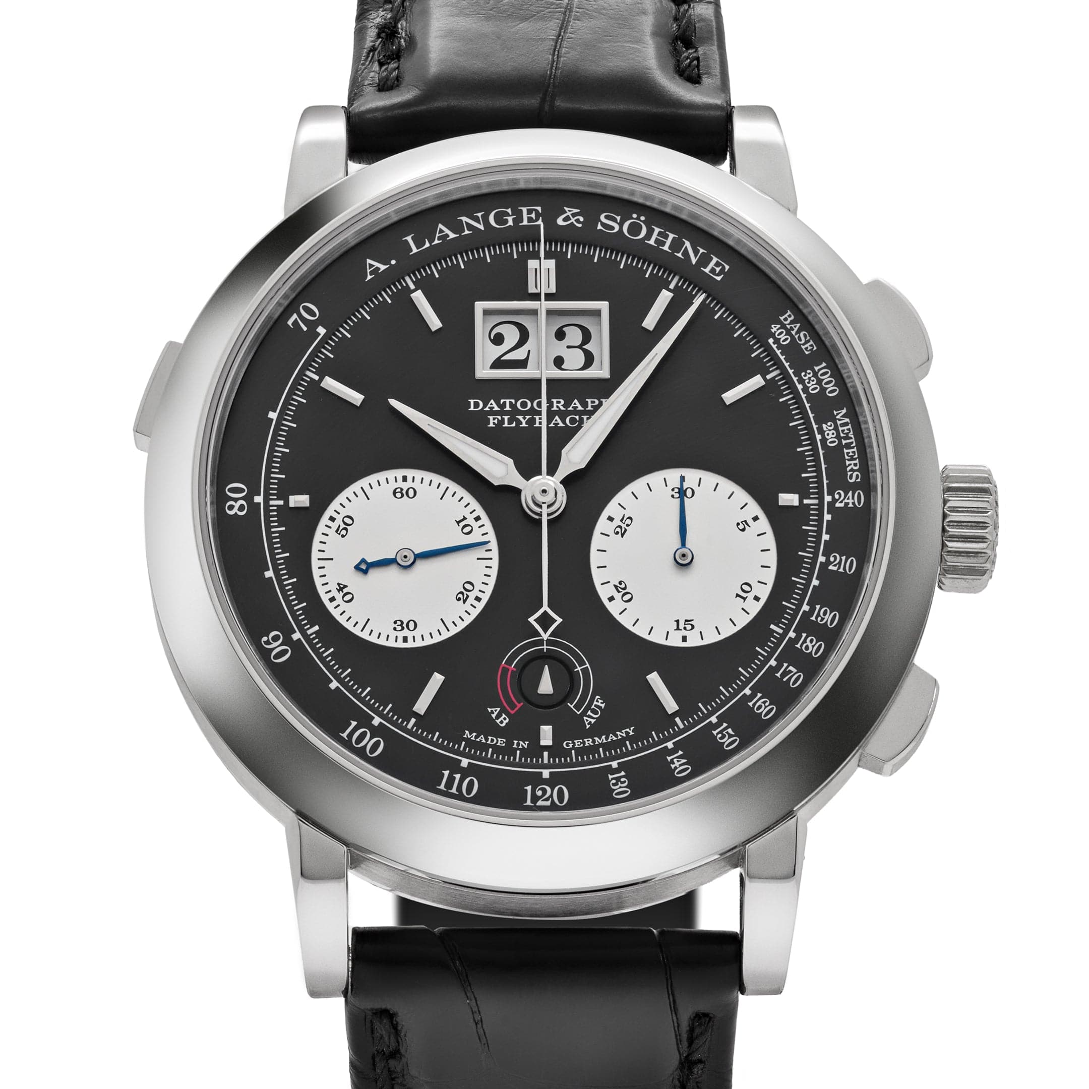 A. Lange & Söhne Datograph 405.035 Up/Down Platinum Black Dial (2020)