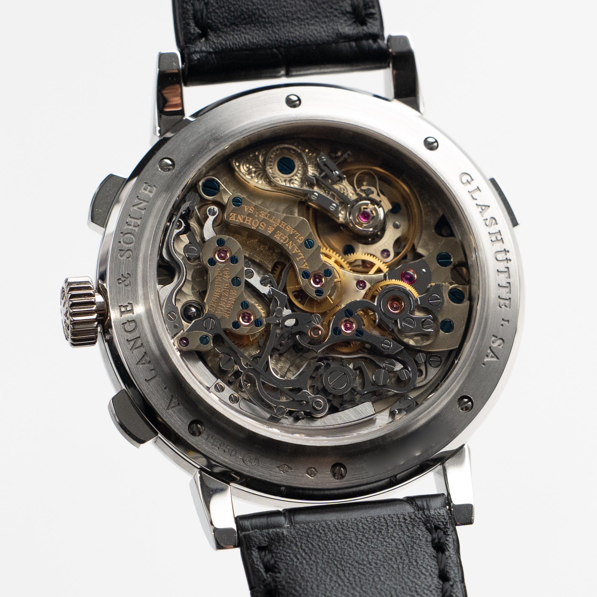 A. Lange & Söhne Datograph 405.035 Up/Down Platinum Black Dial