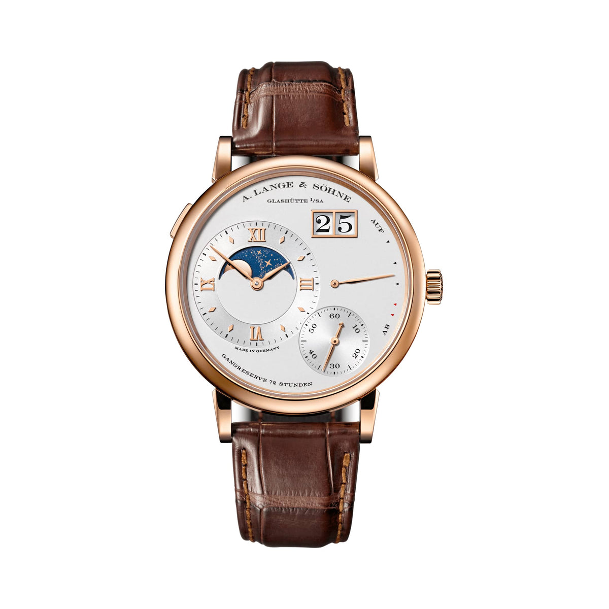 A. Lange & Söhne Grand Lange 1 Moon Phase 139.032 Rose Gold Silver Dial (2026)