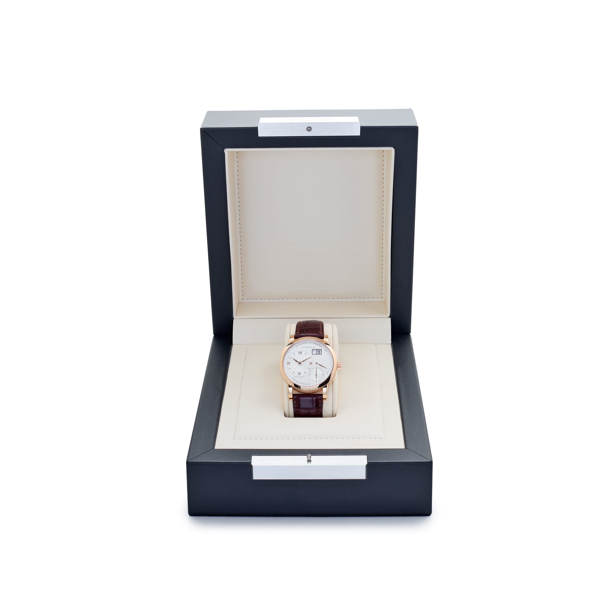 A. Lange & Söhne Lange 1 191.032 Rose Gold Silver Dial – Wrist