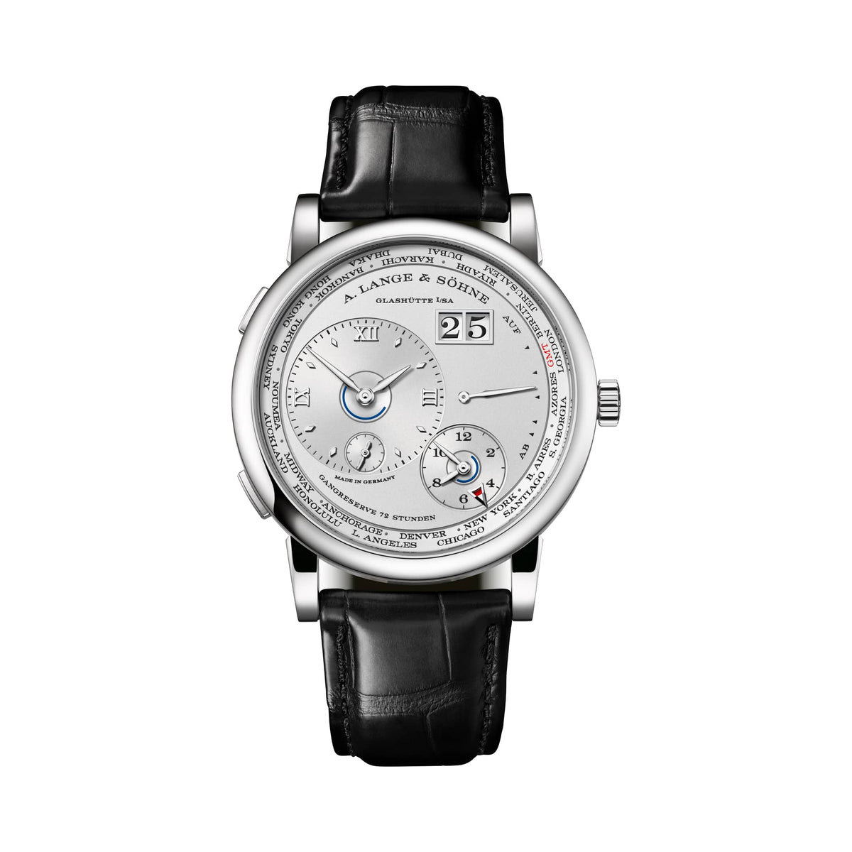 A. Lange & Söhne Lange 1 Time Zone 136.025 Platinum Rhodium Dial (2026)