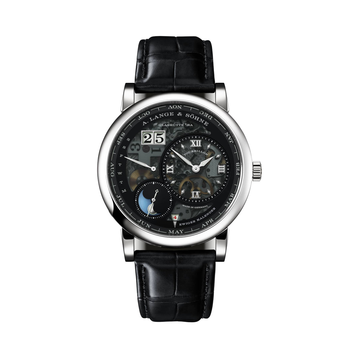 A. Lange & Söhne Lange 1 Tourbillon Perpetual Calendar 720.035FE 'Lumen' Platinum Black Dial Limited Edition of 50 (2026)