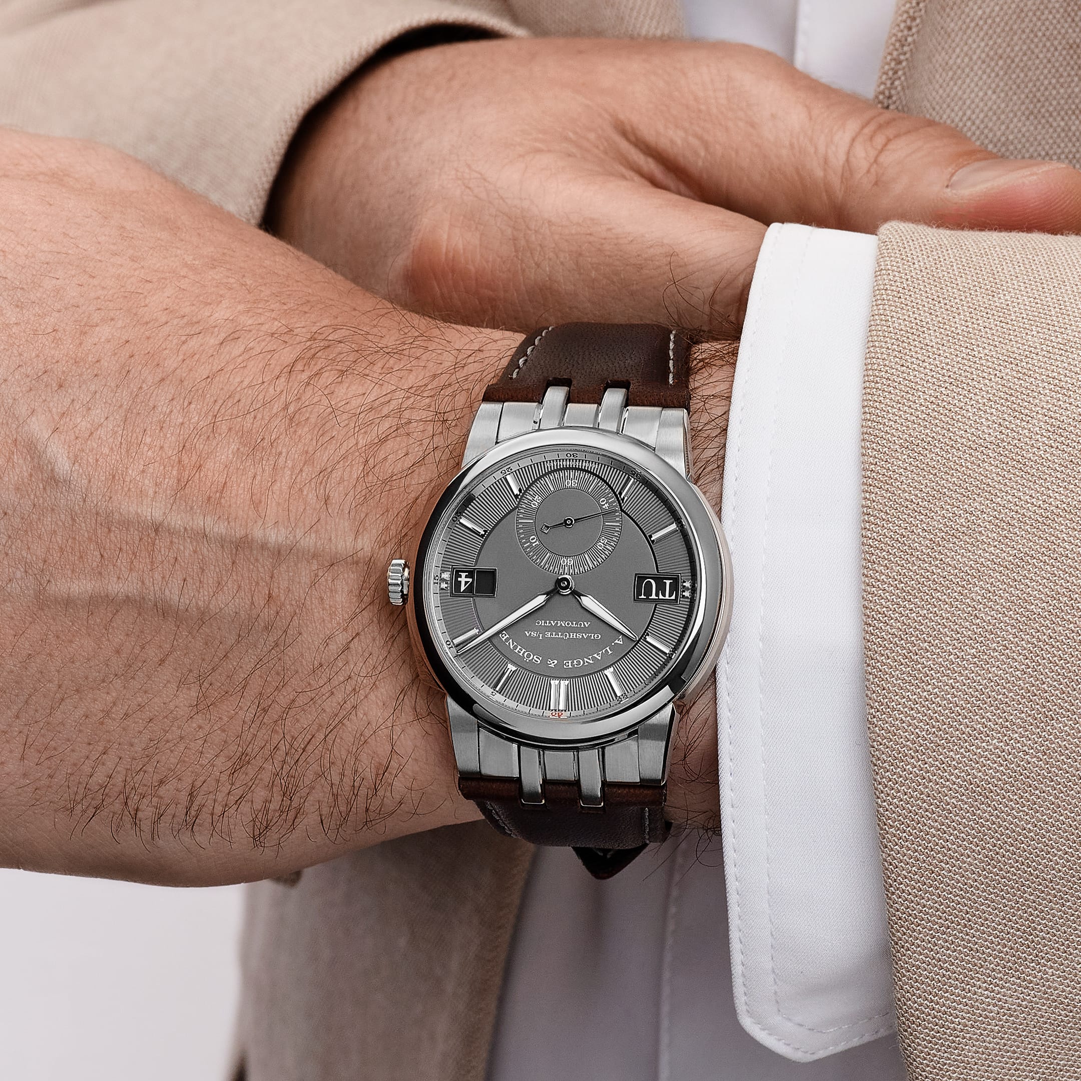 A. Lange & Söhne Odysseus 363.068 White Gold Grey Dial (2022)