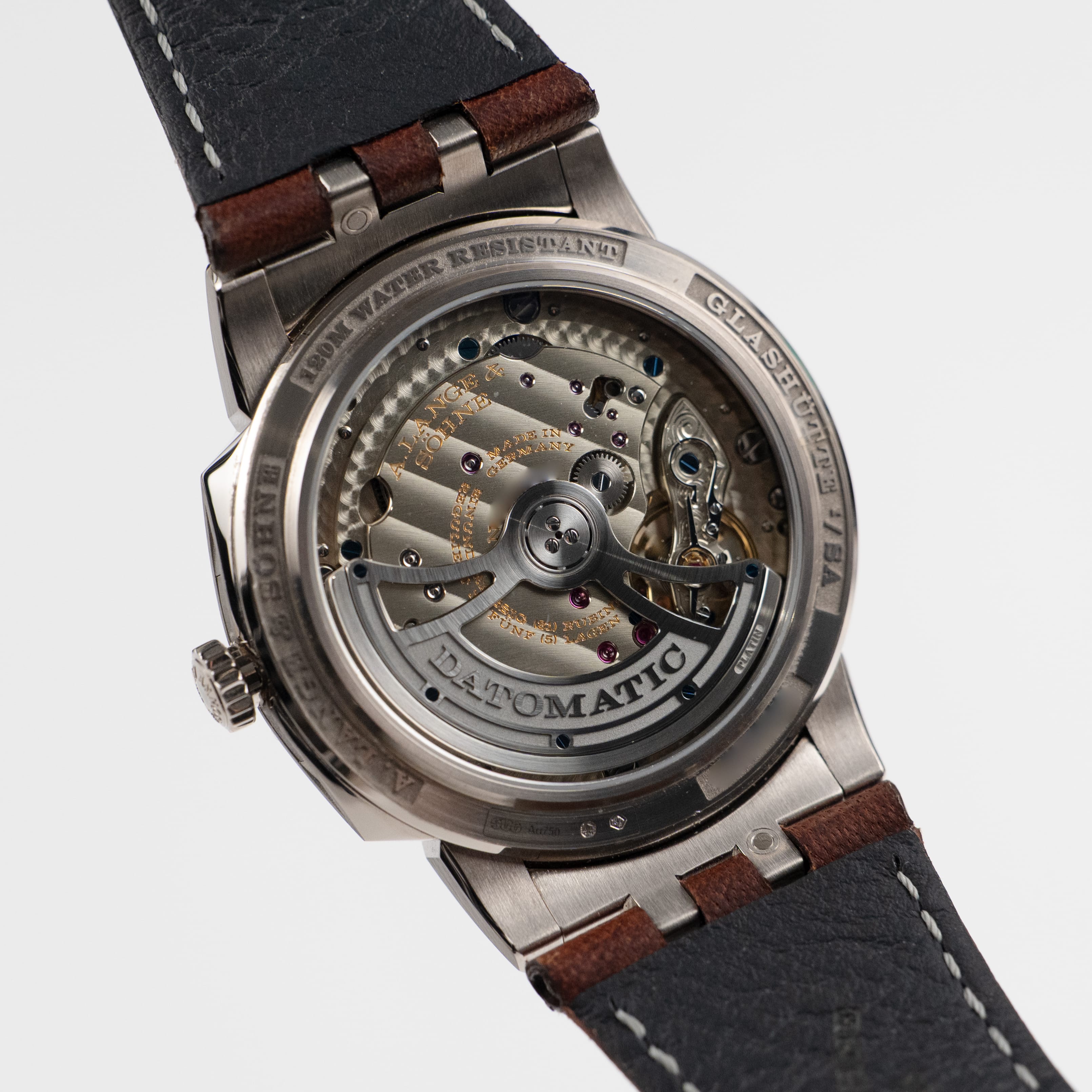 A. Lange & Söhne Odysseus 363.068 White Gold Grey Dial – Wrist