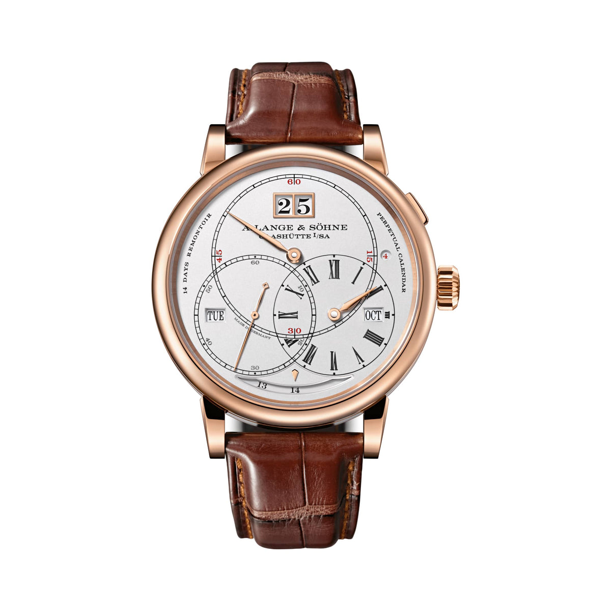 A. Lange & Söhne Richard Lange Perpetual Calendar 180.032FE 'Terraluna' Rose Gold Silver Dial (2026)