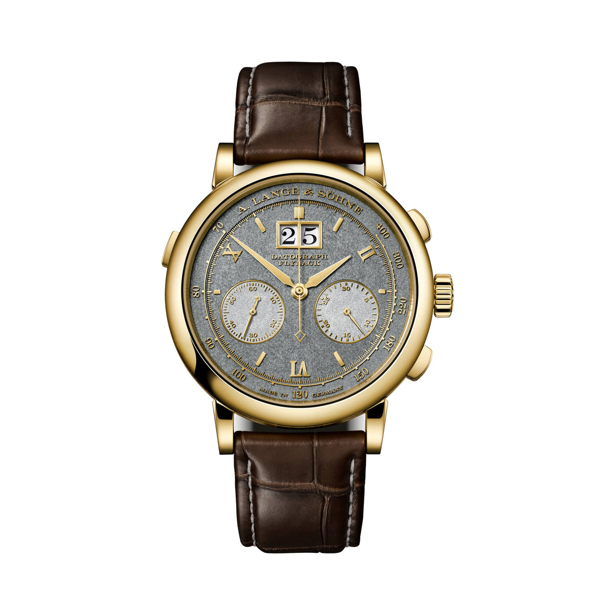 A. Lange & Söhne Saxonia Datograph Handwerkskunst 405.048F Yellow Gold Black Dial Limited Edition of 25 (2026)