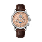 A. Lange & Söhne Saxonia Datograph Perpetual Tourbillon 740.056FE White Gold Salmon Dial Limited Edition of 100 (2026)