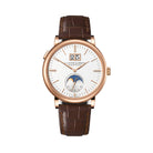 A. Lange & Söhne Saxonia Moon Phase 384.032 Rose Gold Silver Dial (2026)