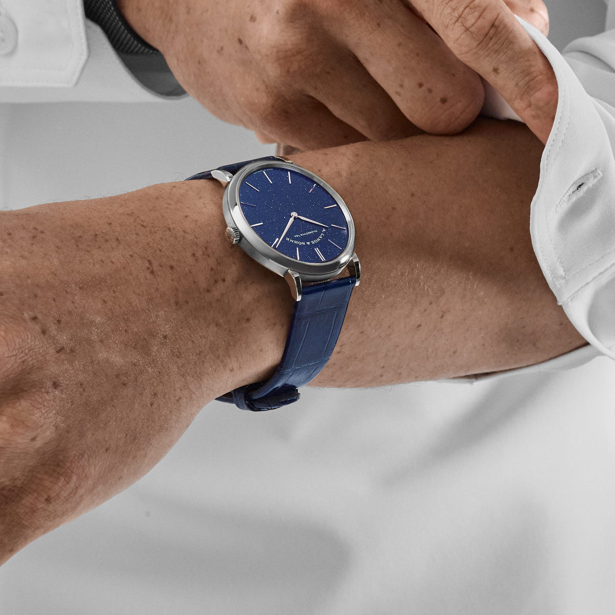 A. Lange & Söhne Saxonia Thin 205.086 White Gold Blue Dial (2026)
