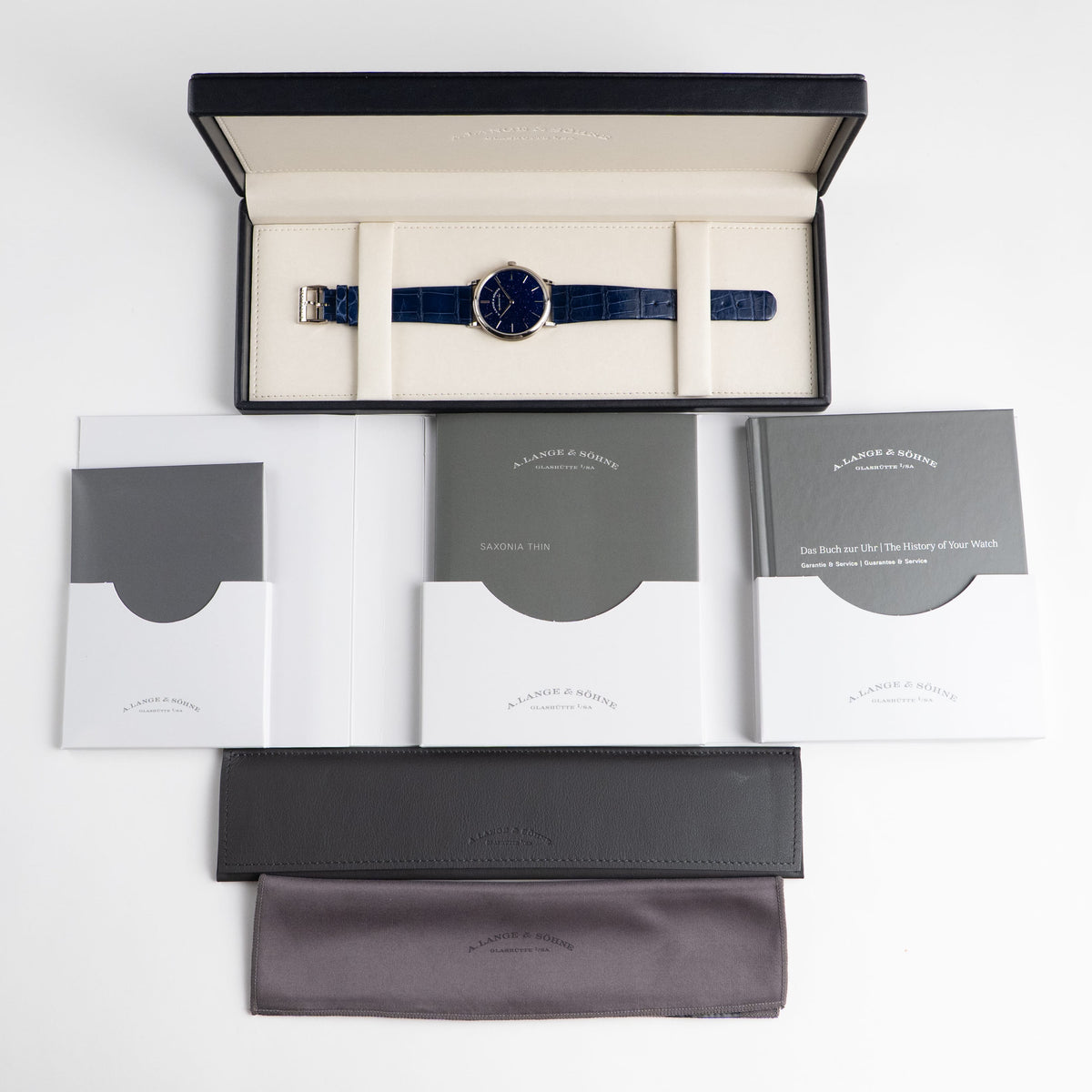 A. Lange & Söhne Saxonia Thin 205.086 White Gold Blue Dial (2026)