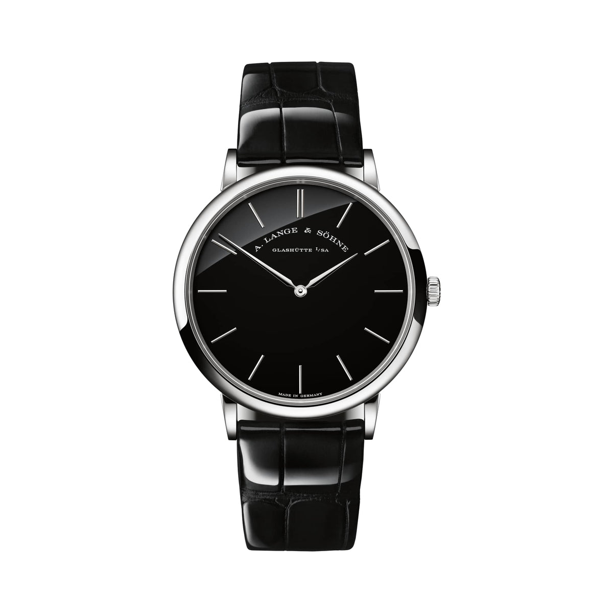 A. Lange & Söhne Saxonia Thin 211.062 Platinum Black Dial Limited Edition of 200 (2026)